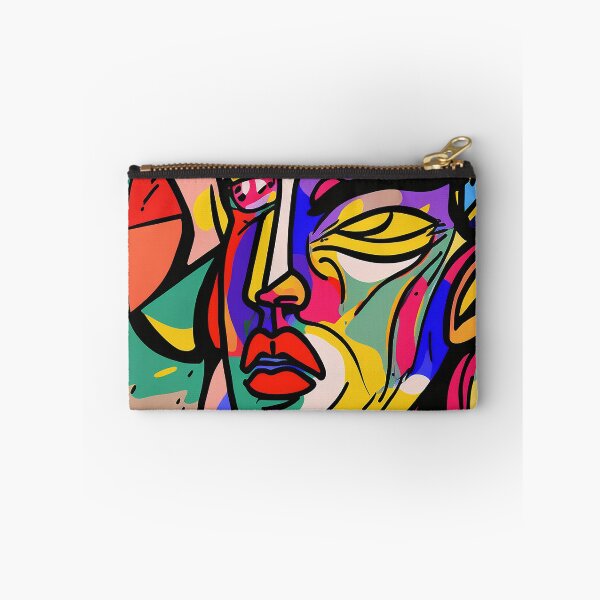 Item preview, Colorful Fauvism Abstract Face Painting designed and sold by elnixart.