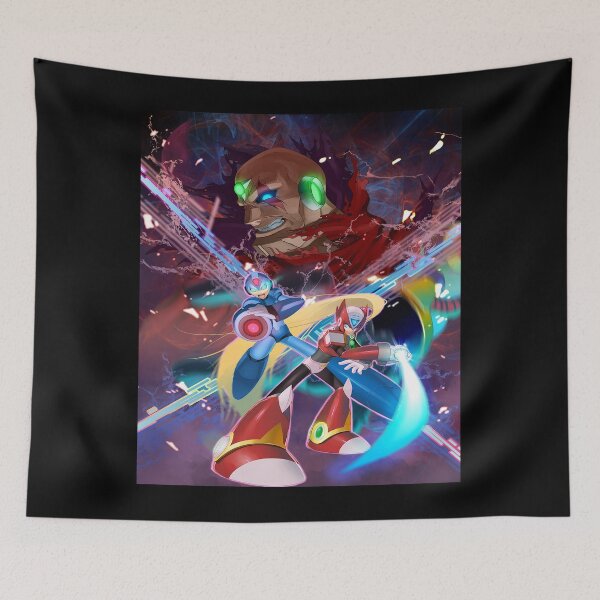 Item preview, mega man video game art designed and sold by duashopz.