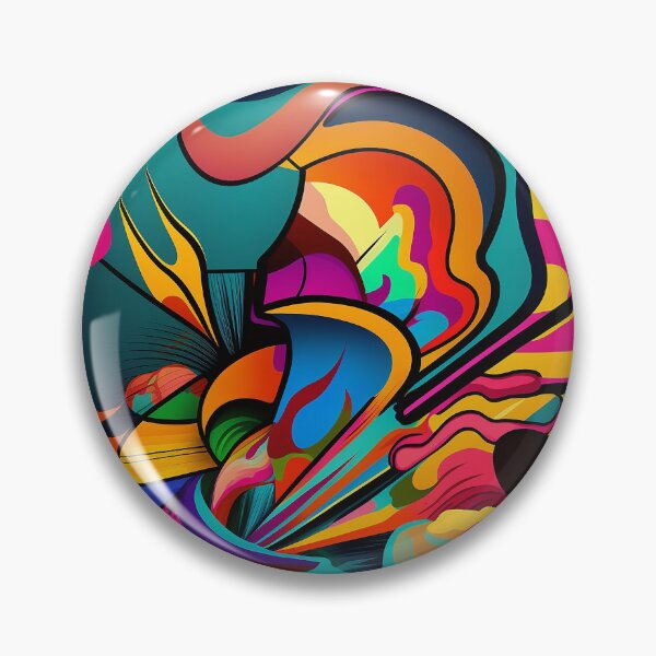Item preview, Colorful Fauvism Abstract Painting designed and sold by elnixart.