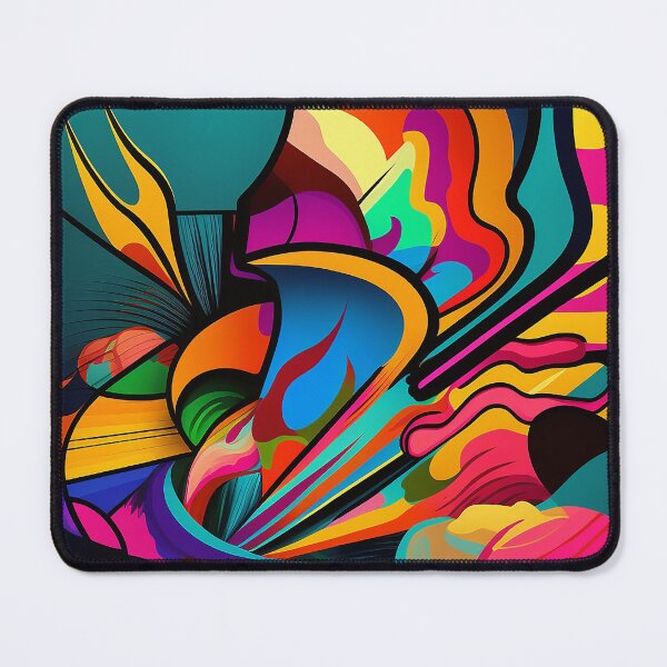 Item preview, Colorful Fauvism Abstract Painting designed and sold by elnixart.