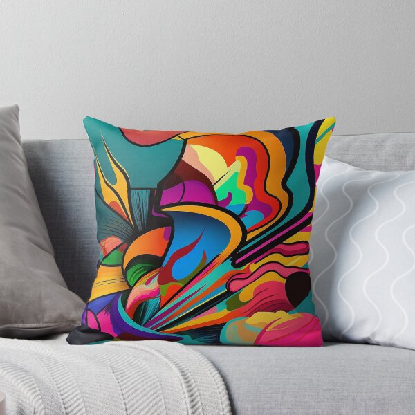 Item preview, Colorful Fauvism Abstract Painting designed and sold by elnixart.