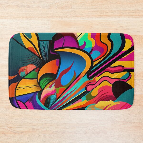 Item preview, Colorful Fauvism Abstract Painting designed and sold by elnixart.