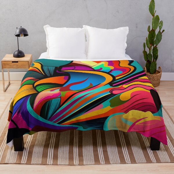 Item preview, Colorful Fauvism Abstract Painting designed and sold by elnixart.