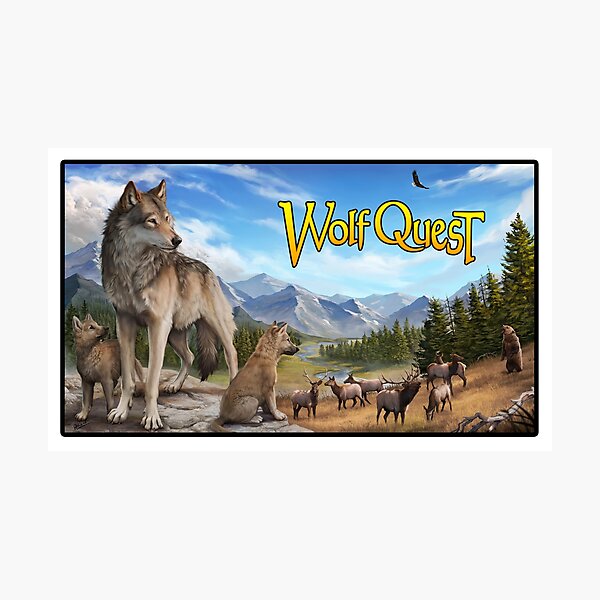 Item preview, WolfQuest Pastoral designed and sold by WolfQuest.
