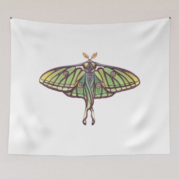 Item preview, Spanish Moon Moth (Graellsia isabellae) designed and sold by JadaFitch.