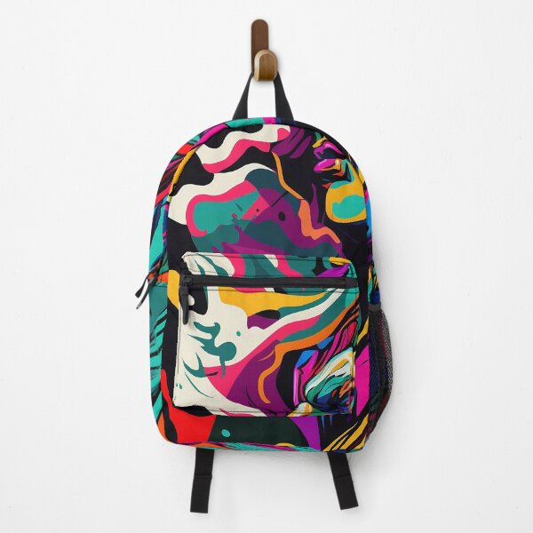 Item preview, Colorful Fauvism Abstract Face Painting designed and sold by elnixart.