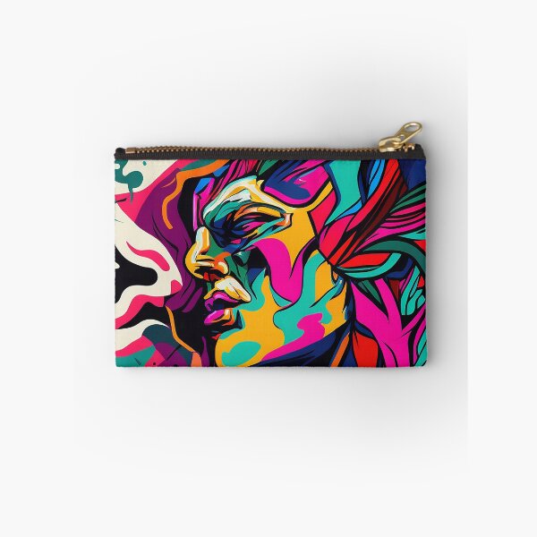 Item preview, Colorful Fauvism Abstract Face Painting designed and sold by elnixart.