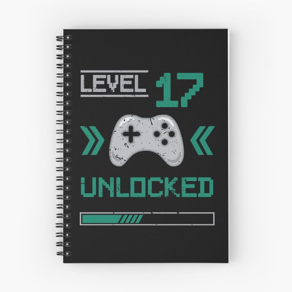 Item preview, Level 17 unlocked - 17th birthday Gamer shirt designed and sold by Gerald Waters.