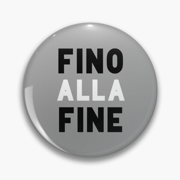 Item preview, Fino Alla Fine Alt Black White designed and sold by VRedBaller.