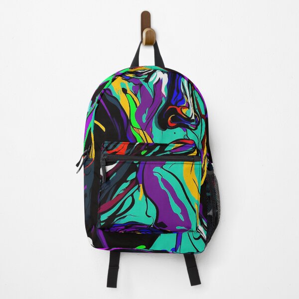 Item preview, Colorful Fauvism Abstract Face Painting designed and sold by elnixart.