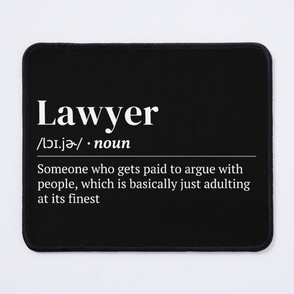 Item preview, Lawyer Funny Urban Dictionary Meaning designed and sold by SpeakSarcasm.