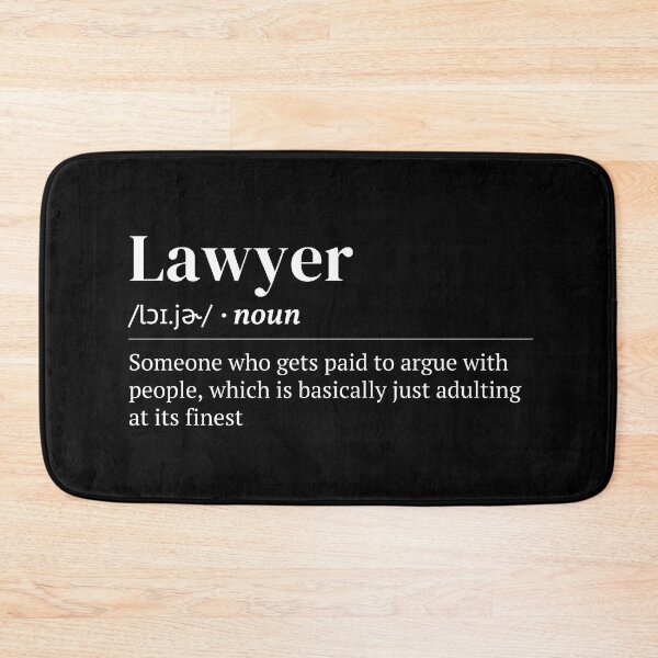Item preview, Lawyer Funny Urban Dictionary Meaning designed and sold by SpeakSarcasm.