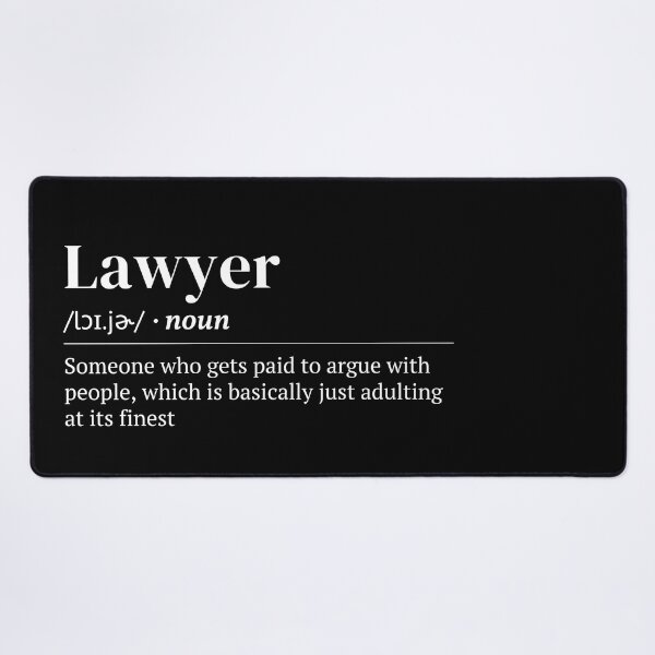 Item preview, Lawyer Funny Urban Dictionary Meaning designed and sold by SpeakSarcasm.