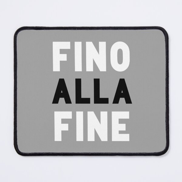 Item preview, Fino Alla Fine Alt White Black designed and sold by VRedBaller.