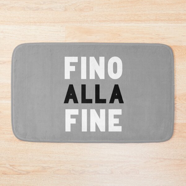 Item preview, Fino Alla Fine Alt White Black designed and sold by VRedBaller.