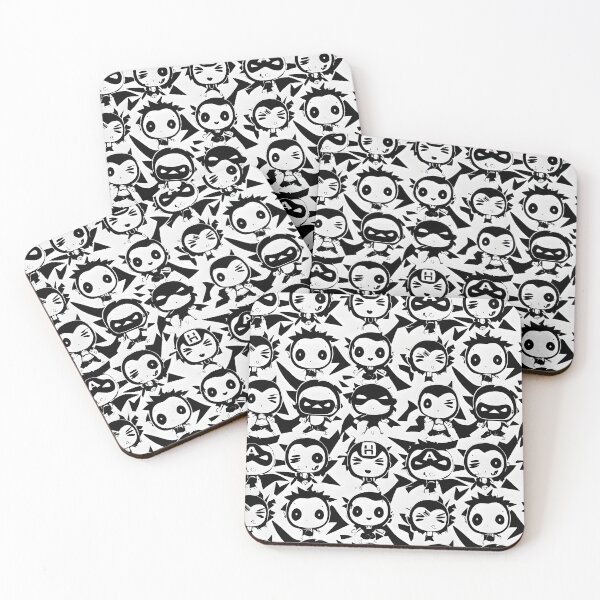 Item preview, Cute Superheroes pattern designed and sold by AI Creations ⭐⭐⭐⭐⭐.