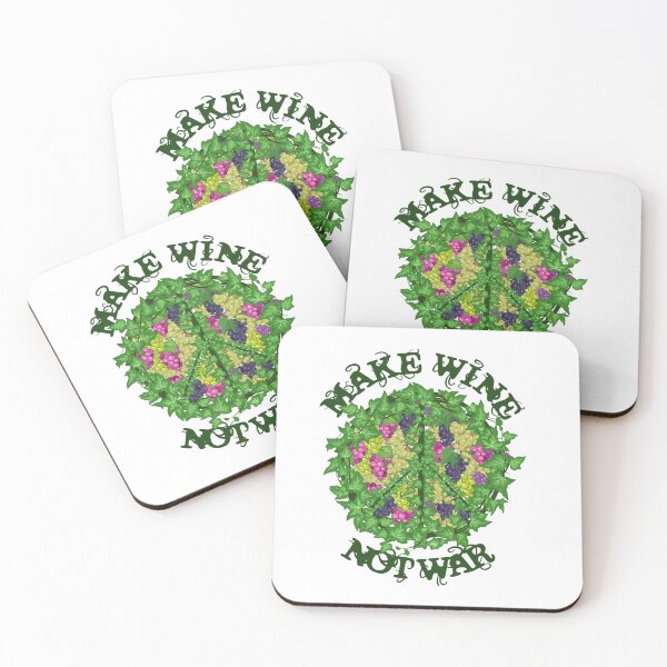 Item preview, Make Wine Not War  designed and sold by Salukeart.