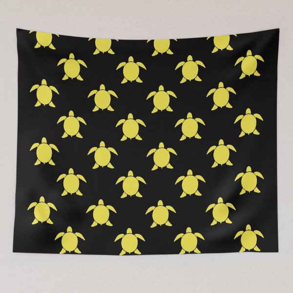 Item preview, yellow sea turtles designed and sold by andrew JOHNSEN.