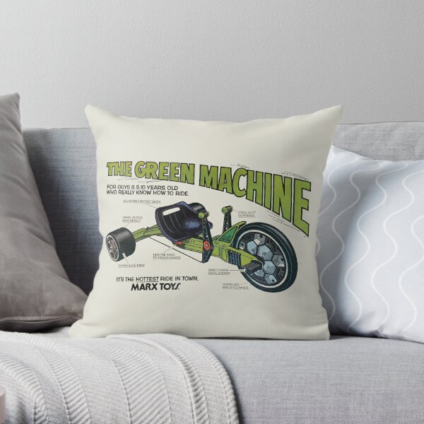 The Green Machine - Hot Rod Big Wheel from Marx Toys | Canvas Print