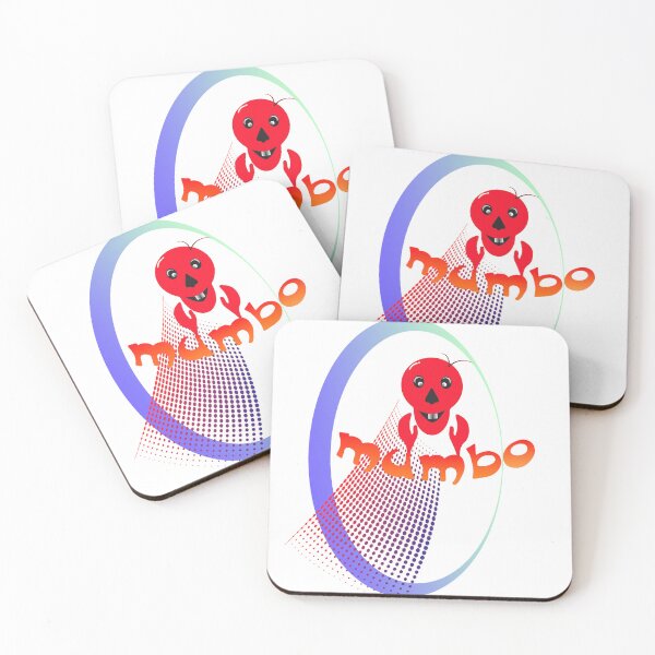 Item preview, The red skull of a clown named Mumbo designed and sold by Bigrow.