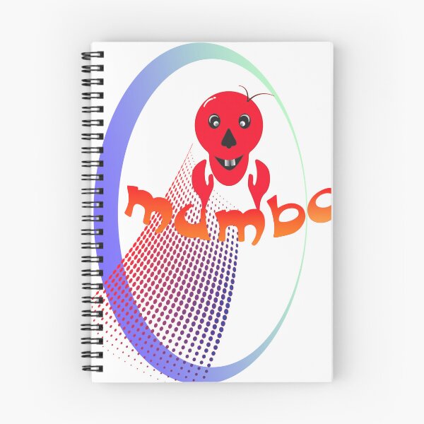 Item preview, The red skull of a clown named Mumbo designed and sold by Bigrow.
