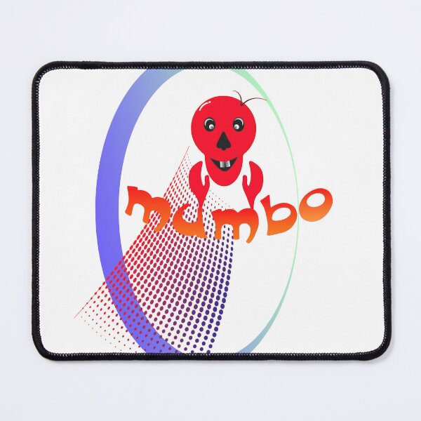 Item preview, The red skull of a clown named Mumbo designed and sold by Bigrow.