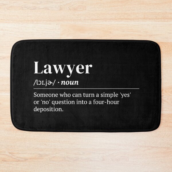 Item preview, Lawyer Funny Urban Dictionary Meaning designed and sold by SpeakSarcasm.