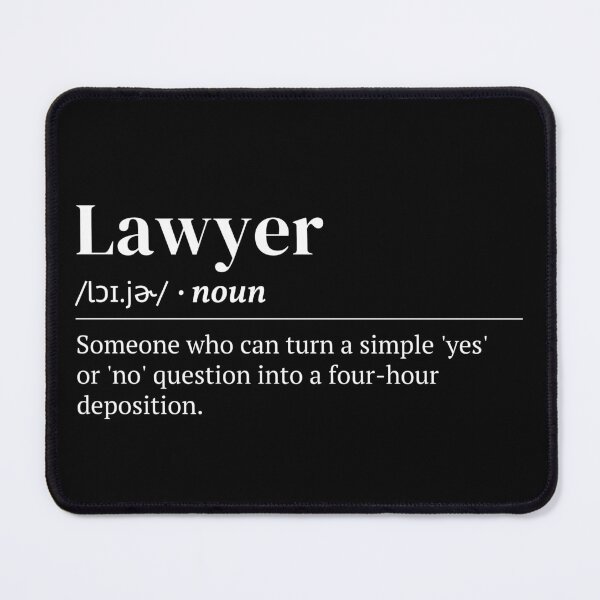 Item preview, Lawyer Funny Urban Dictionary Meaning designed and sold by SpeakSarcasm.