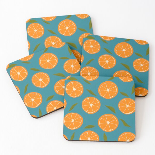 Item preview, Slice Oranges Pattern Background designed and sold by Queen1120.