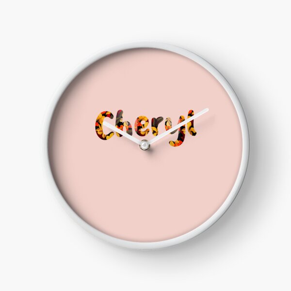 Item preview, Floral Cheryl Name : Cheryl Name With Flowers  designed and sold by ABCDEmily ©.
