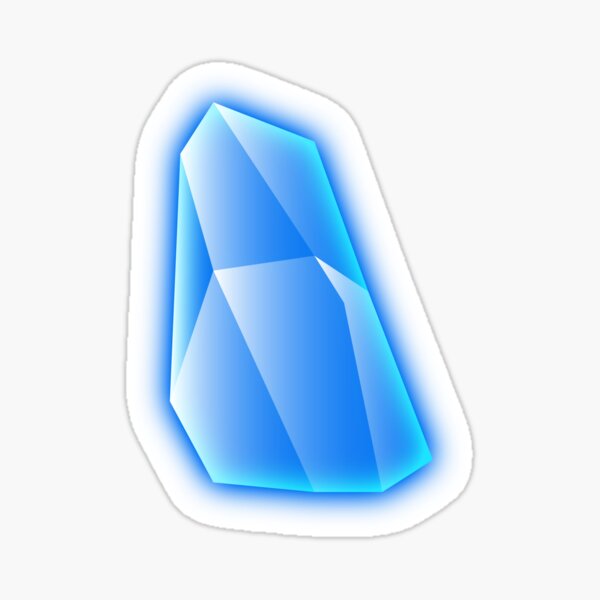 Crystal Shard Stickers for Sale