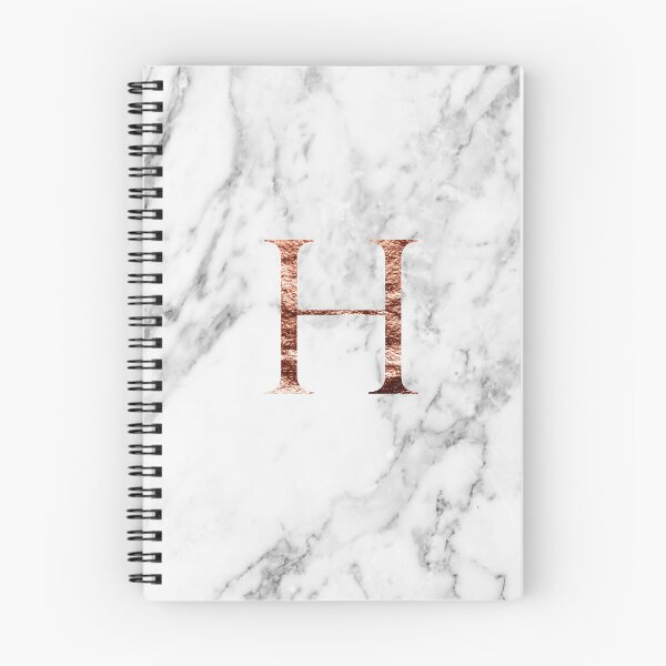 Item preview, Monogram rose marble H designed and sold by marbleco.