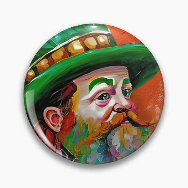 Item preview, Irish Leprechaun Contemporary Painting designed and sold by davidelder.