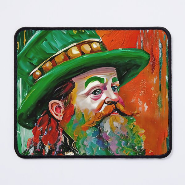 Item preview, Irish Leprechaun Contemporary Painting designed and sold by davidelder.