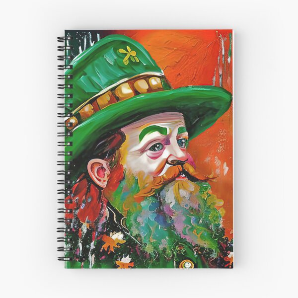 Item preview, Irish Leprechaun Contemporary Painting designed and sold by davidelder.