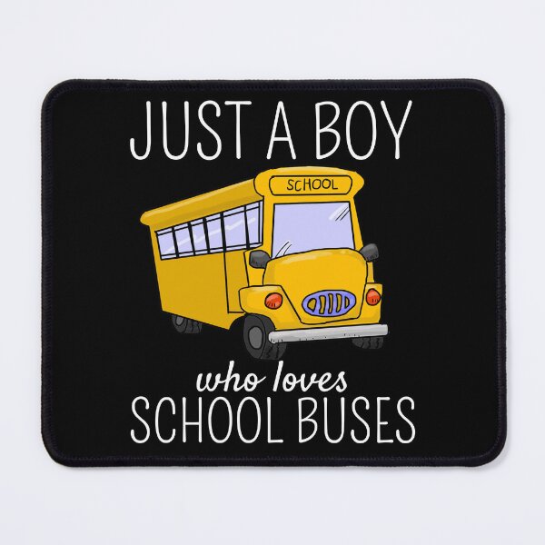 Item preview, Just a Boy Who Loves School Buses Cute School Bus Lover designed and sold by cimibaka25.