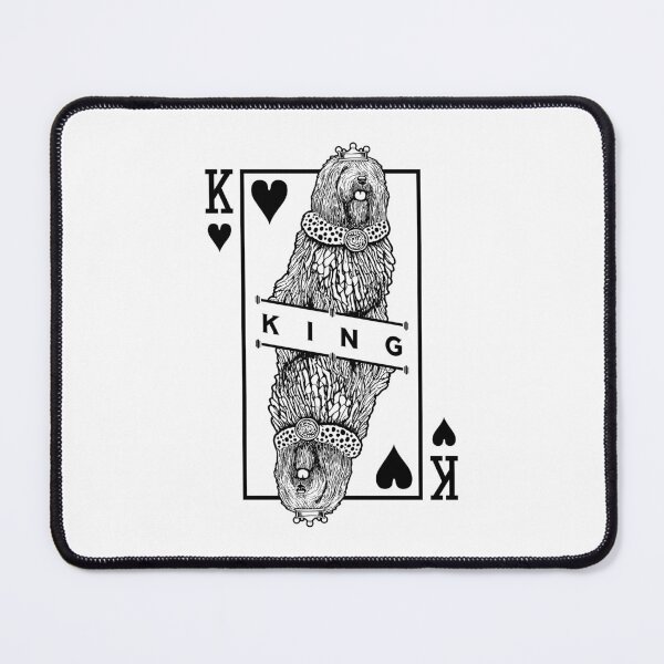 Item preview, Komondor Hungarian Sheepdog King Of Hearts Mop Dog Lover designed and sold by GrandeDuc.