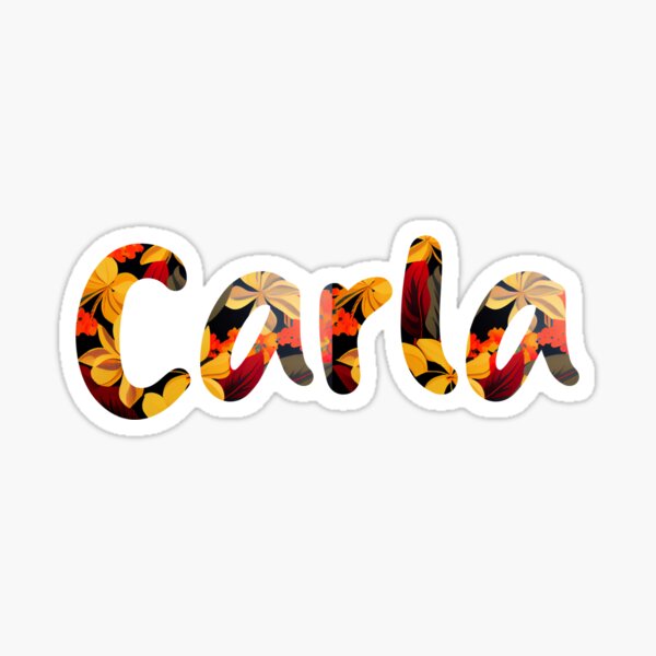 Carla Name Stickers for Sale