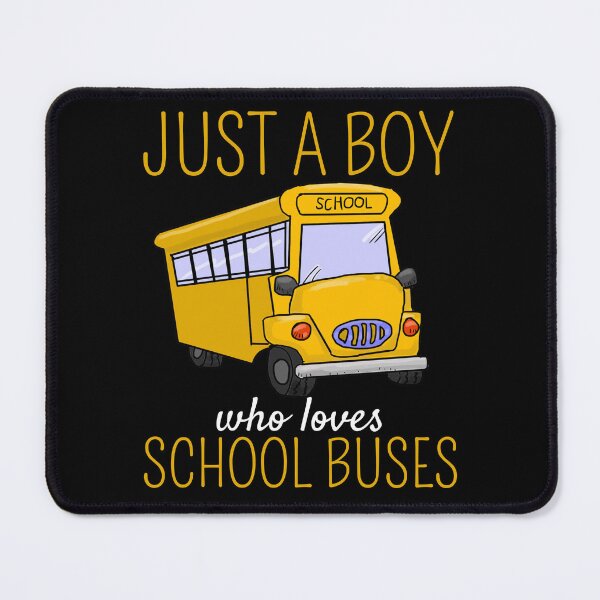 Item preview, Just a Boy Who Loves School Buses Cute School Bus Lover designed and sold by cimibaka25.