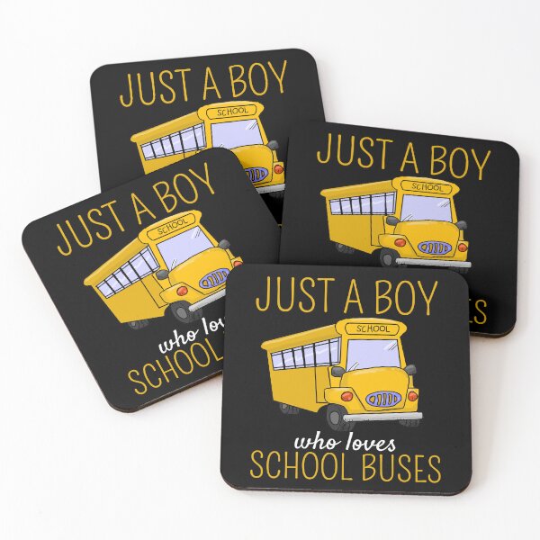 Item preview, Just a Boy Who Loves School Buses Cute School Bus Lover designed and sold by cimibaka25.