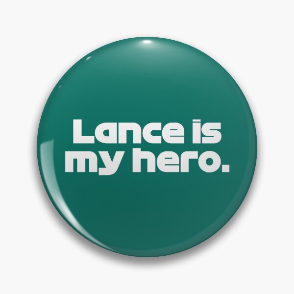 Item preview, Driver #14. Lance is my Hero | Best Team Radio Bahrain 2023 Season (Emerald Green BG) designed and sold by FilipeFerreira.