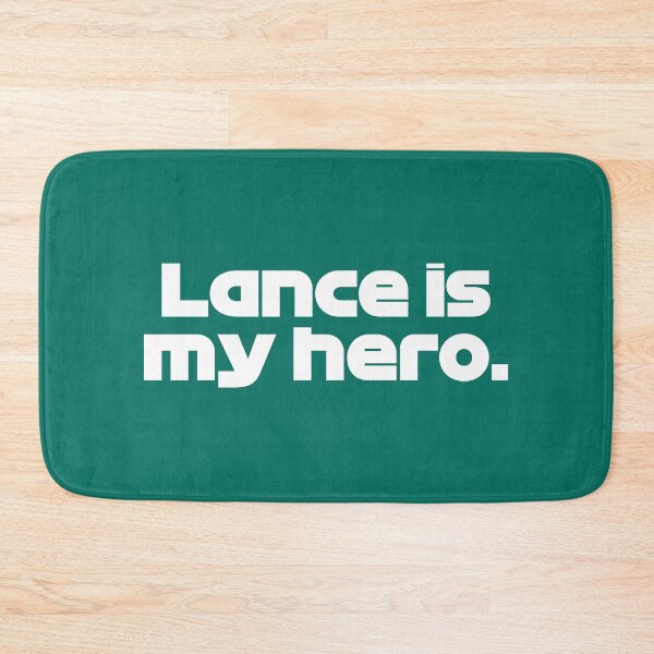 Item preview, Driver #14. Lance is my Hero | Best Team Radio Bahrain 2023 Season (Emerald Green BG) designed and sold by FilipeFerreira.