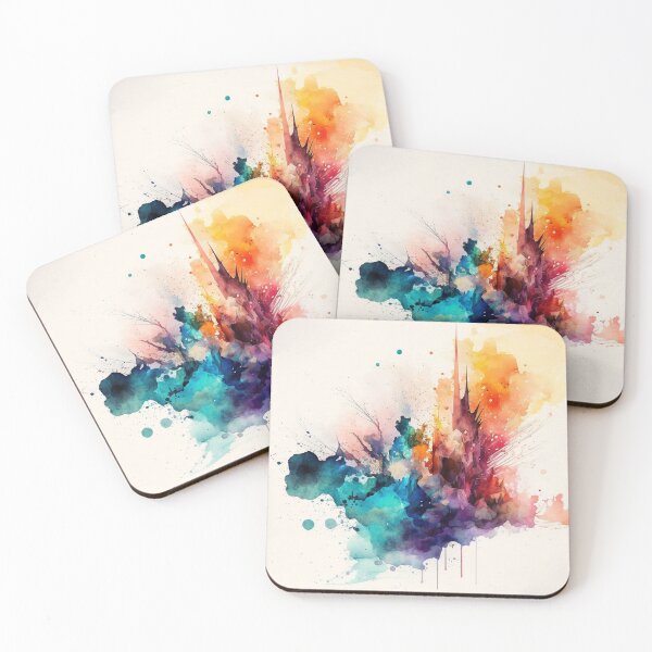Item preview, Abstract watercolor designed and sold by shokA Design.