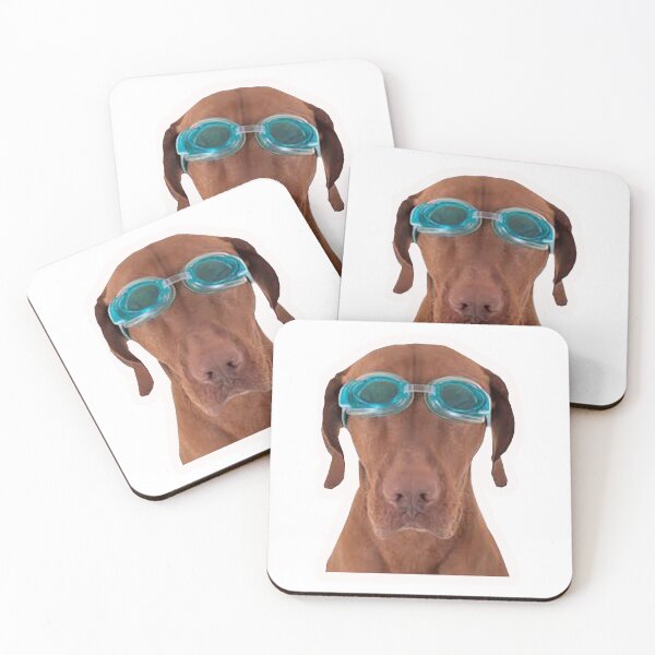Item preview, dog with goggles designed and sold by Shop-Art-bigfo.