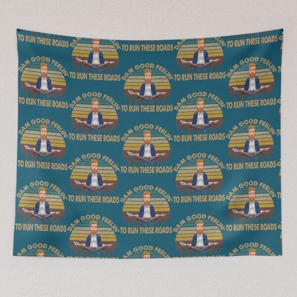 Item preview, Retro Dam Good Feelin To Run These Roads Tyler Darling Childers designed and sold by PeterseArt.