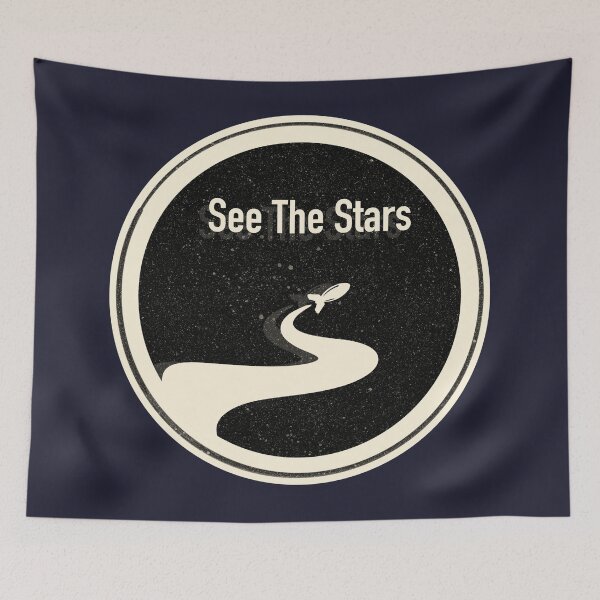 Item preview, See The Stars Space Interstellar Travel designed and sold by Skull Fern.