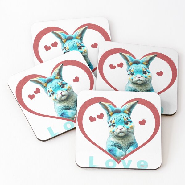 Item preview, rabbit in love designed and sold by Merelita.