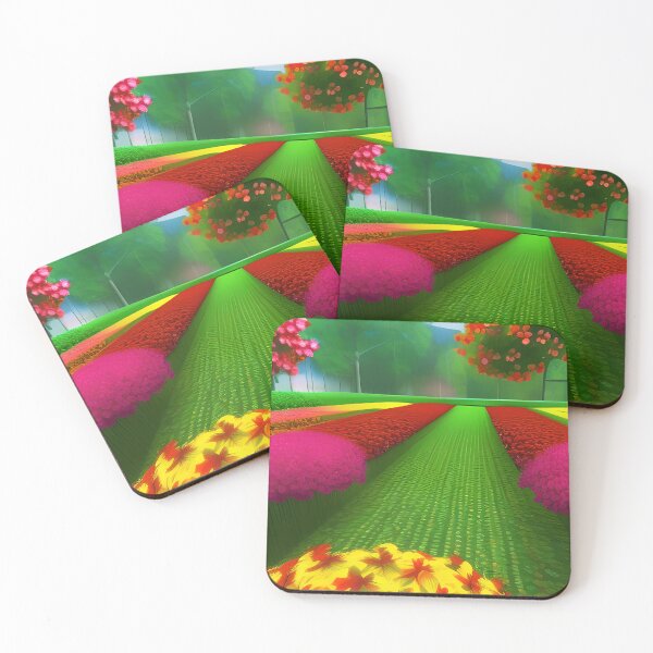 Item preview, Flower Garden Bright Colorful designed and sold by TastySpace.