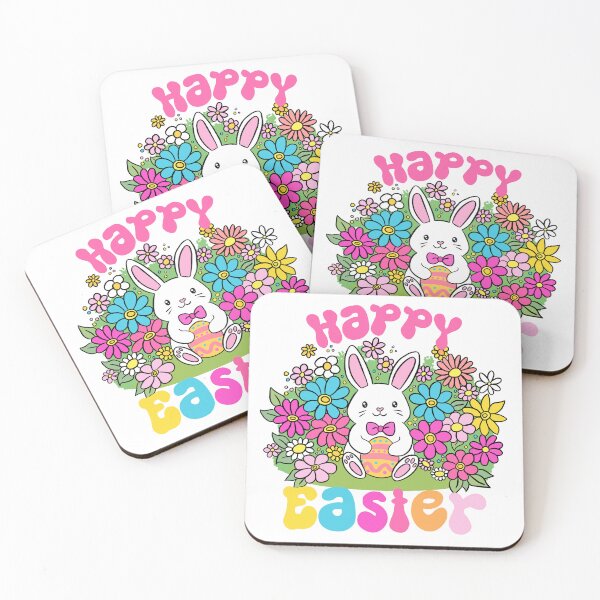 Item preview, Happy Easter a fun groovy easter design  designed and sold by Yarafantasyart.