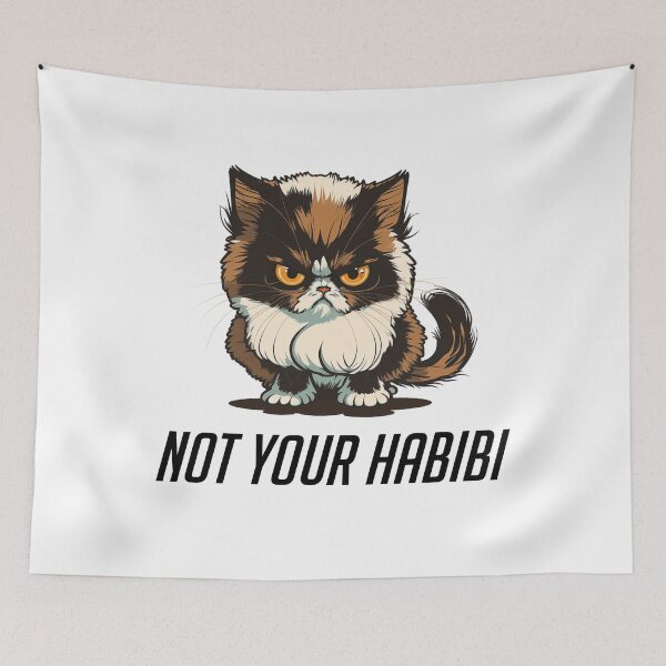Item preview, Not Your Habibi T-Shirt designed and sold by Animally-Ai.
